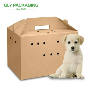 Küçük hayvanlar için karton Pet taşıyıcılar kedi Hamster gine domuz tavşan kuş posta gönderim kutusu köpek - Product Image 1