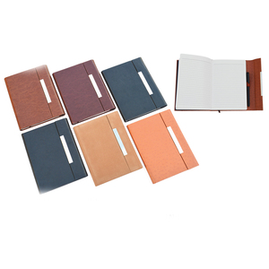 Quaderno per appunti esecutivo organizzatore non datato con penna e custodia per unità USB in metallo chip di memoria Notebook da 8 /16/32GB con unità Usb - Product Image 4