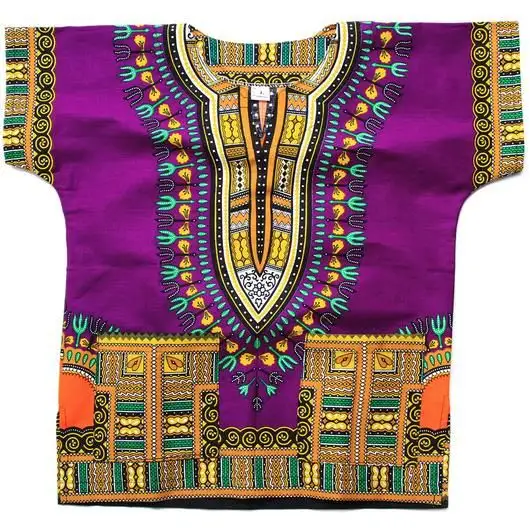 Dashiki طباعة الفتيان فتاة اللباس الهبي الاطفال الأطفال الملابس الأفريقية قميص التقليدية الاطفال Dashiki بوهو القبلية بلوزة sml XL