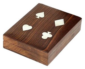 תיבת כרטיס עץ ידידותי לנעילה לחתונות המציעה אחסון בטוח לכרטיסי מתנות ומסרונים אישיים - Product Image 5