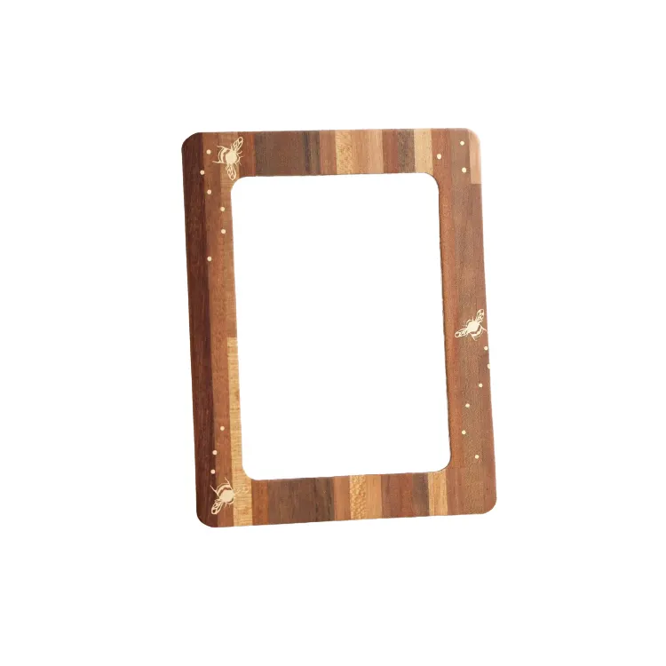 Wholesale Wall Art Wood Photo Frame Wooden Unique Personalized Hand Carved Photo Frame For Wall Mounted And Tabletops Display
