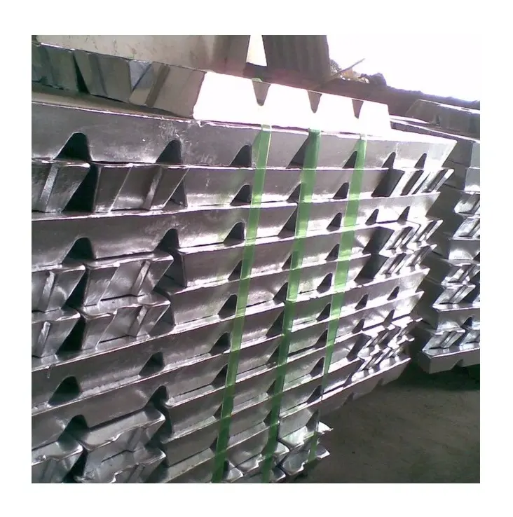 Metallo puro 99.994% lingotti di piombo in lega di alluminio lingotti di zinco lingotti di latta con il prezzo a buon mercato