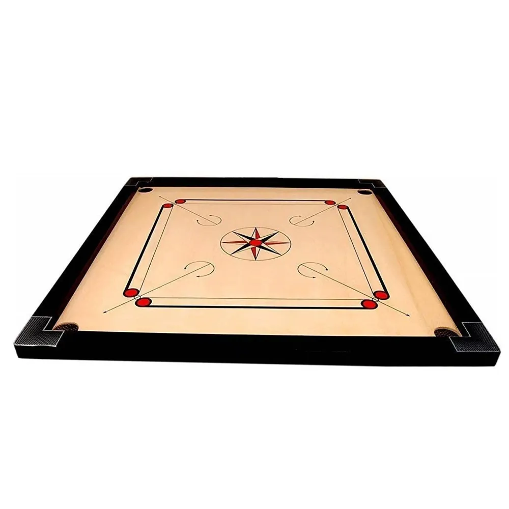 Carom Board Spiels tücke Münzen Striker 8mm groß Full Adult Size Komplettes Holz Beste Qualität Indoor Games Carom Board