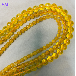טבעי סיטרין קריסטל חן חרוזים גדיל גדלים 4mm כדי 14mm סיטונאי ריפוי קריסטל ספק