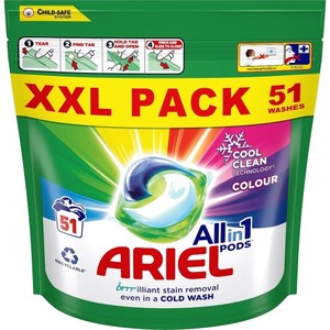 Ariel Platinum + Lenor All-in-1 kapsül yıkama kapsülleri 44 yıkar