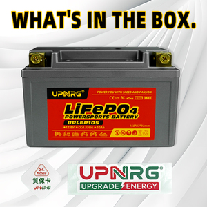 定制工厂12.8V 4Ah太阳能发电机BMS Lifepo4电池12v锂，适用于其他摩托车 - Product Image 5