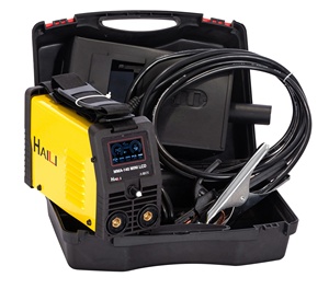 110V 220V迷你便携式电焊机IGBT MMA电弧焊机MMA-120迷你液晶显示器
