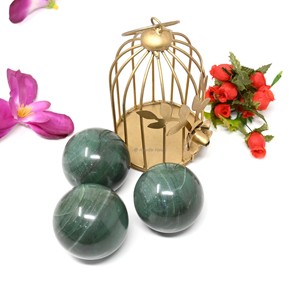 BEAUTIFUL POLISHED GREEN <strong>JADE</strong> SPHERE for HOME DECORATIONS WHOLESALE GREEN <strong>JADE</strong> SPHERE BUY BULK ROUND 40-55 MM SPHERE FROM <strong>INDIA</strong> - Product Image 1