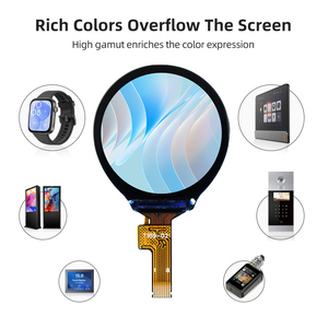 1.09 inch TFT hiển thị 240x240 Độ phân giải gc9a01 trình điều khiển IC 4-wire SPI giao diện 8-pin kết nối vòng màu Màn hình <span class=keywords><strong>LCD</strong></span> - Product Image 2