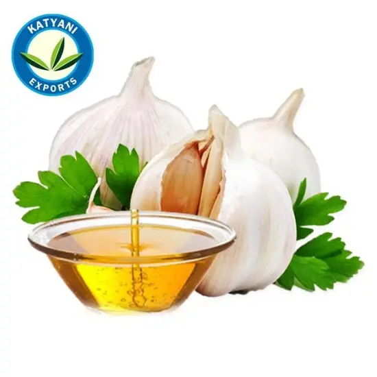 Penjualan langsung pabrik minyak bawang putih distilasi uap 100% minyak bawang putih alami murni beli dari pemasok India harga rendah