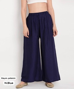 二手服装批发印度缝制婚纱Sharara Eid Maria棉印花正式民族底裤Maxi - Product Image 3