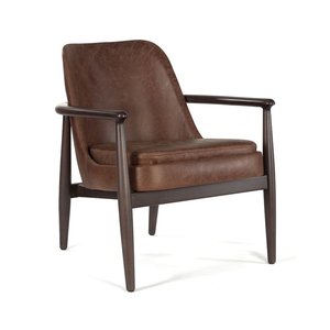 Rondic Lederen Fauteuil Voor Woonkamer Comfortabele En Stijlvolle Stoel - Product Image 1
