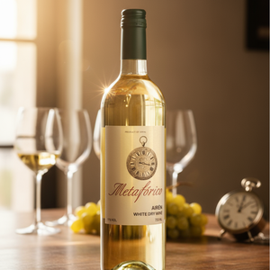 मेटाफोरिको, शुष्क सफेद, 100% एयरएन, 11% वोल अल्कोहल, स्पेनिश परिवर्तनशील, 0,75lt, कैस्टिला ला ला माचा से. - Product Image 3