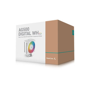 DEEPCOOL AG500 CPU Computer Radiator High Performance ARGB with Digital Display Heat Pipe Bias 2pcs Box <strong>Heatsink</strong> - Product Image 6