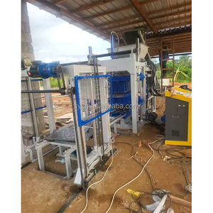 Máquina automática de fabricación de bloques de cemento entrelazados, material de construcción de maquinaria de Motor, bomba PLC para bloques de pavimentación, venta al por mayor - Product Image 3