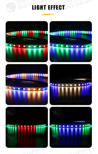 Shiji Programmier bares RGBW-Pixel-LED-Band 12V 24V SPI UCS7604 Dual Data Line Grau Level 72Leds 60Leds Pixel LED-Streifen - Product Image 4