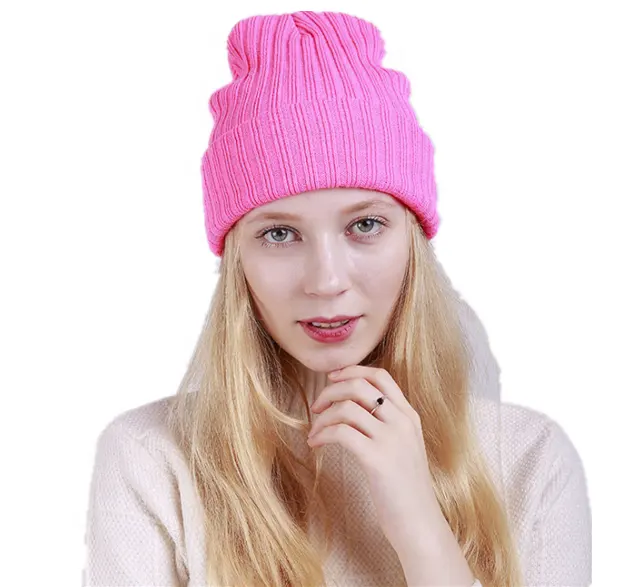 Beanie di inverno Maglia Cappelli per Gli Uomini e Le Donne Tenere In Caldo Morbido Berretto da Slittino