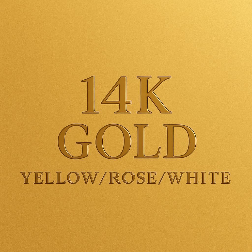 14k Solid Gold