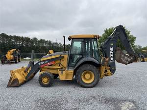 2018 John Deere 310L EPバックホーローダー中古ミニトラクターローダーMoog油圧ポンプエンジンモーターベアリングポンプ付きフロントローダー - Product Image 6