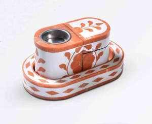Şık kemik kakma ve inci Bakhoor brülör Set masa akrilik Mabkhara tütsü ve dekor için tepsi ile - Product Image 6