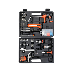 修理キットねじ工具セット131ピースM8 * 1.25ビット組み合わせツールプラスチックスチール素材ハンドツールキットバッグボックスケース