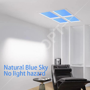 Ryopt ไฟแอลอีดีแสดงแสงสีฟ้าธรรมชาติท้องฟ้า LED เพดานแผงสกายไลท์เทียม - Product Image 3
