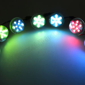 SHIJI 24V SMD5050 RGB programable a todo Color cadena de luces 35mm píxel permanente Ws2811/Dmx/1903 módulo LED IP67 para paisaje - Product Image 1