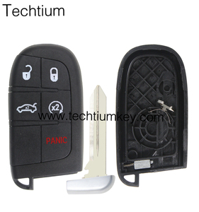 4 1 Tasten Smart Remote Autos chl üssel für Fiat Keyless Complete Auto Key mit ID46 Chip mit Klinge 433MHz - Product Image 4