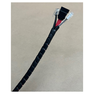 Private Label Customized Black Polyethylene Spiral for Electrical Wires Insulation for <strong>Tidy</strong> <strong>Cables</strong> Diameter 6,5mm - Product Image 2