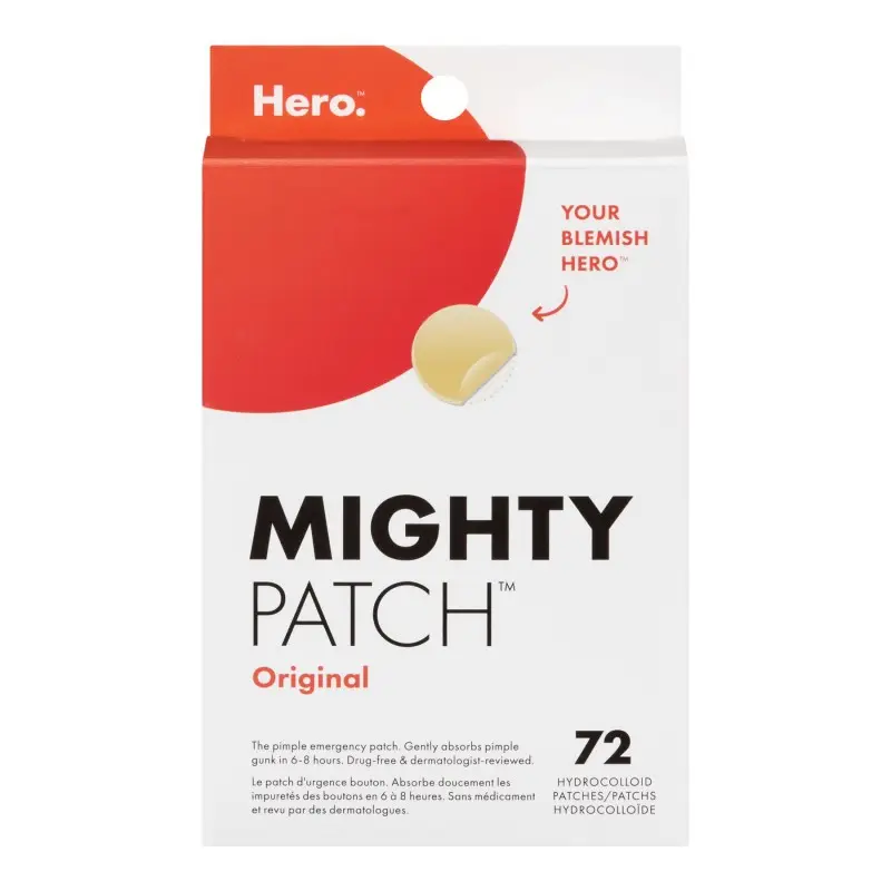 Mỹ Nhà Cung Cấp Cho Mighty Vá Ban Đầu Hydrocolloid Mụn Mụn Vá 36 Và 76for Bao Che Mụn Trứng Cá Và nhược Điểm Dán Tại Chỗ