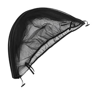 Parasole per passeggino universale e zanzariera 2-in-1 copertura per passeggino protezione UV con cerniera a 2 vie (nero) rete parasole per bambino - Product Image 2