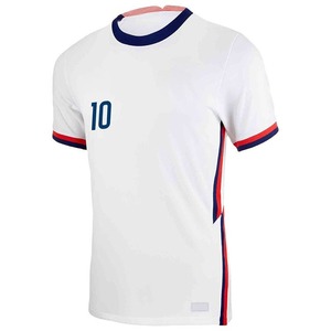 Best Manufacturer's Own <strong>White</strong> Design Soccer Jersey Fresh Material with Low MOQ Sublimation Custom Logo Soccer Wear Uniform - Product Image 1