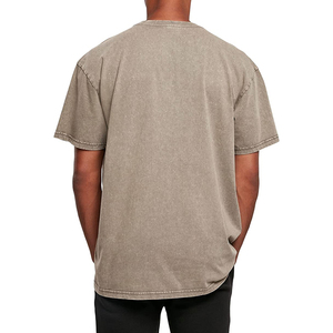 เสื้อยืดผ้าฝ้าย100% ลายล้างได้โอเวอร์ไซส์สำหรับผู้ชายเสื้อยืดสุดหรู - Product Image 2