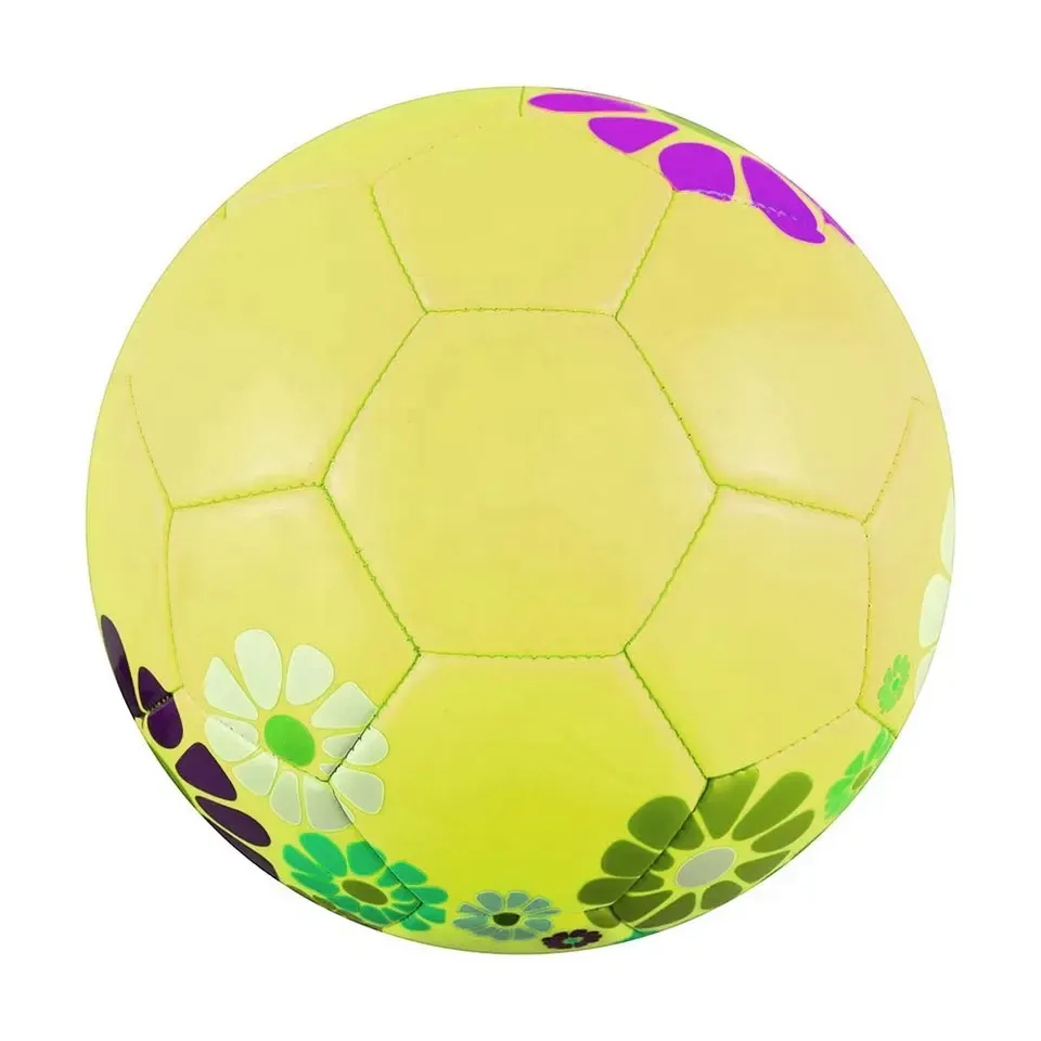 Fábrica De Fabricação De Borracha Bola De Futebol Tamanho 5 Máquina Costurada PU Bola De Futebol De Futebol De Alta Qualidade Novo Design