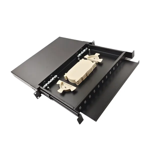 Factory Yuanyi 12C Fiber Optic <strong>Patch</strong> <strong>Panel</strong> Drawer Mounted <strong>With</strong> SPCC Material SC/FC/LC Adapter Fiber Optic Termination Box - Product Image 3