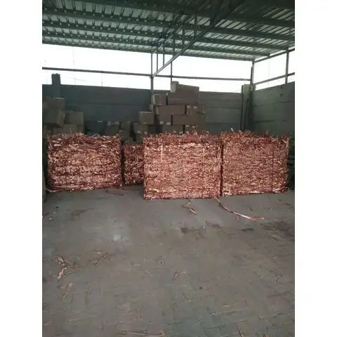 Copper Scrap Mill Berry Copper Industrial Copper Wire Sucata 99,9% Pureza Bulk Top Grade Vermelho Amarelo 20kg 99,99% Não-liga