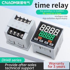 DH48S Mini Timer interruttore Display a Led 110V 220V Ac automatico digitale Timer interruttore relè Timer - Product Image 2