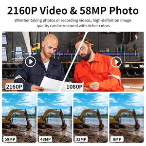 Xách tay 4 gam mạng âm thanh và video intercom HD 4K video dài khoảng cách cầm tay nhóm nói chuyện hai cách Walkie Talkie - Product Image 3