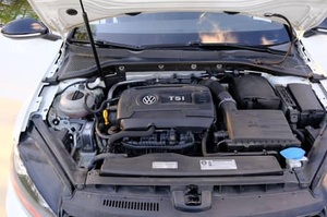 2017 V o l k s w a g e n GTI spor performans paketi en çok satan Clark ekose iç 2.0L turboşarjlı I4 6-Speed otomatik