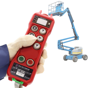 Industrielle drahtlose Dual-Speed-Fernbedienung mit 6 Tasten Einzigartige Autor isierungs karte und festem Code mit vollem Modell bereich - Product Image 5