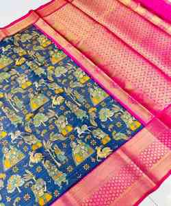 Rot bedruckter <span class=keywords><strong>Saree</strong></span> mit weißer Baumwoll bluse für einfache Hochzeits feier tragen Frauen