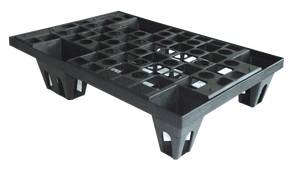 White Mini <strong>Pallet</strong> Made in Italy in Ecological Recycled Polypropylene for Packaging &amp; for Logistics - Product Image 2