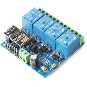 <strong>ESP8266</strong> ESP-01 12V Smart Home <strong>WiFi</strong> <strong>Relay</strong> <strong>Module</strong> 4 Channels Remote Control <strong>Switch</strong> Easy Installation - Product Image 2