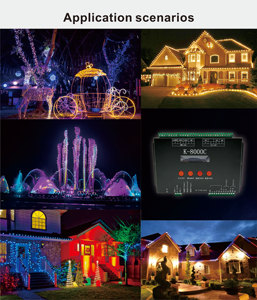 Werks großhandel 8000C Programmier bare RGB-Farb-LED-DMX-Controller SD-Karte LED-Matrix-Controller Beleuchtung Projekt-Controller - Product Image 6