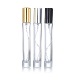 Factory Sales Empty Luxury <strong>5ml</strong> 10ml 15ml <strong>Perfume</strong> Packing Transparent square Glass Spray Bottle for Essential Oils - Product Image 6