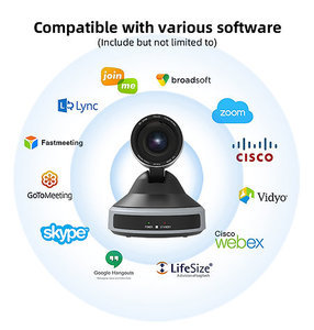 最高のSDI HDMIUSBおよびIP出力を備えたVIDEOCAST 20X HD PTZカメラ