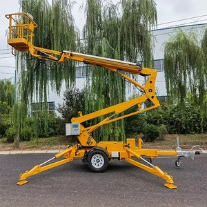 Qualidade Cherry Picker 6m-22m Aranha Tipo Crawler Auto Elevador Aéreo Trabalho Cherry Picker Boom Lift Para Venda