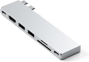 7合1适配器，适用于McBook Pro M2，带USB 4端口和4K HDMI分辨率Satechi USB C集线器多端口适配器Pro Slim - Product Image 2