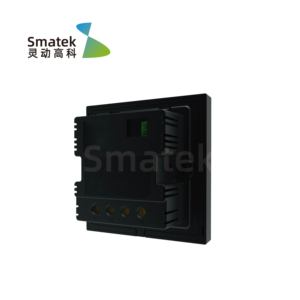 2024 yeni tasarım akıllı yaşam ev ev akıllı anahtar dokunmatik ekran ile WiFi BLE kablosuz Tuya duvar anahtarları kontrol paneli S6RE - Product Image 6
