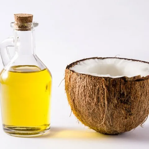 100% reine Haarpflege fraktioniertes Bio-Kokosöl Entspannendes Massage öl